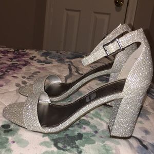 Silver sandals